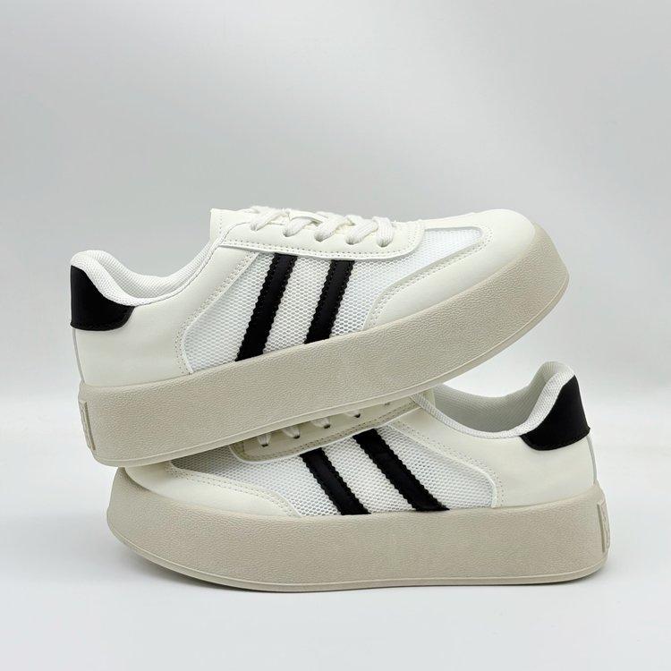 Летние популярные сетчатые немецкие тренировочные туфли женские 2025 новые туфли на платформе-маффине белые классические спортивные туфли повседневные кеды