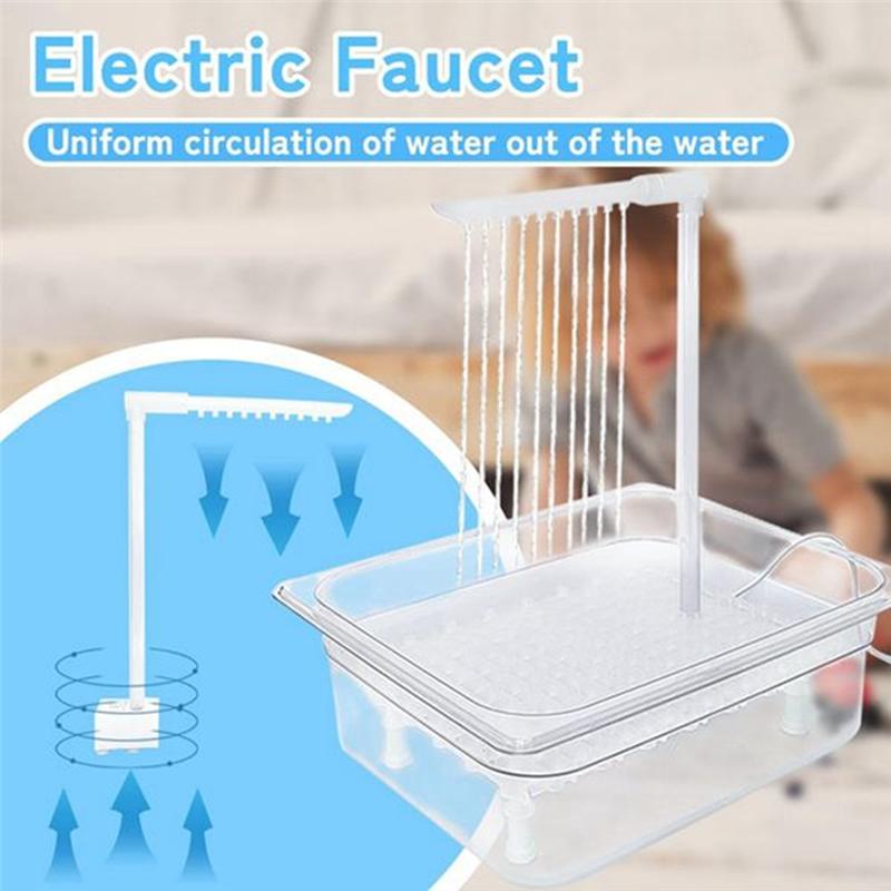 Bird Bathing Tub Automatic Parrot Bath Fountain Shower Box Multipurpose For Parakeet Cleaning