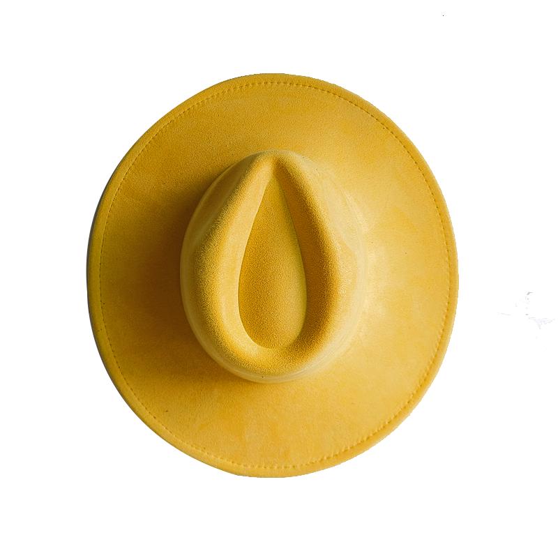 For Burning Vegan Suede Fedora Rancher Hats Blank Hats Multicolor Heart Shaped Top 9.5Cm Brim Unisex Jazz Hat Church Hat