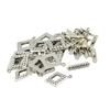 20 Sets Alloy Square OT Toggle Clasps Bar Jewelry Making Findings Connectors