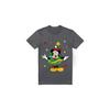 Mens Mickey Mouse Christmas Tree T-Shirt