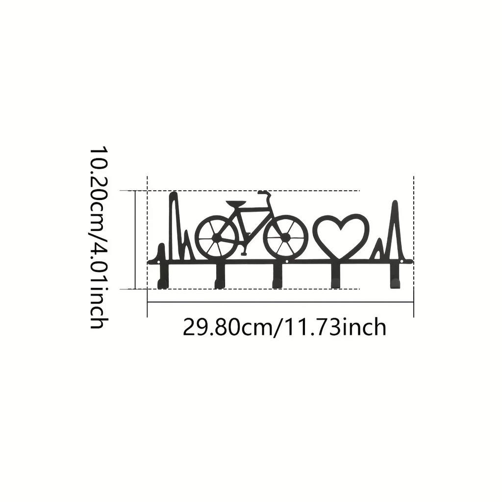 Household Multi-Purpose Clothes Bag Key Hooks Living Room Decor. Space-Saving and Easy To Install. Stylish Home Decor Key Hooks