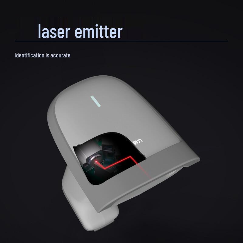 Deli Wired Laser 1D Barcode Scanner