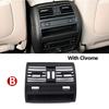 Upgraded Rear AC Conditioning Air Vent Grille Outlet Replacement For BMW 5 Series F10 F11 F18 520i 523i 525i 528i 530i 535i