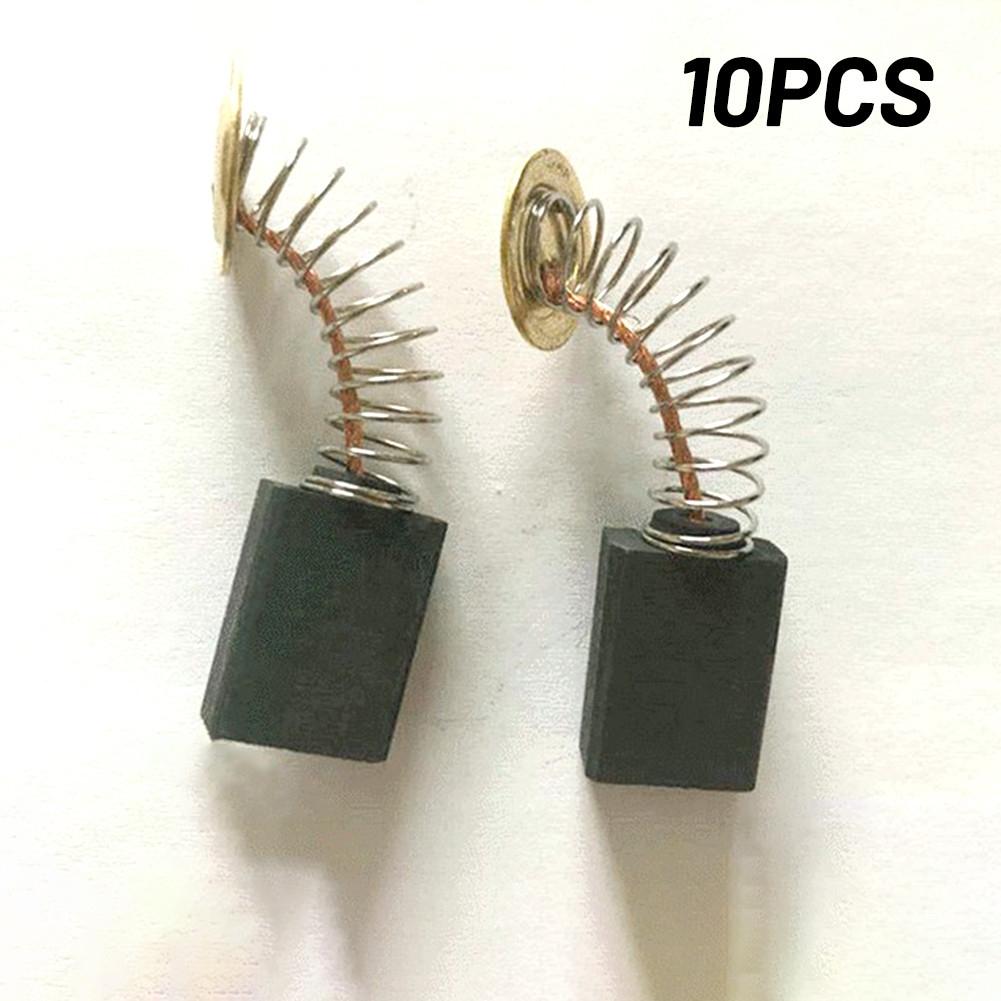 Аксессуары для угольных щеток для цепной пилы, вращающиеся детали 6*12*17 мм, 10 шт., электрические