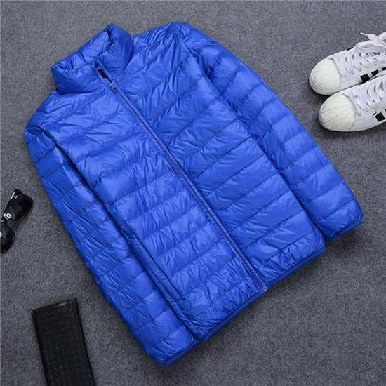 Men's Korean Style Slim Hooded Winter Down Jacket