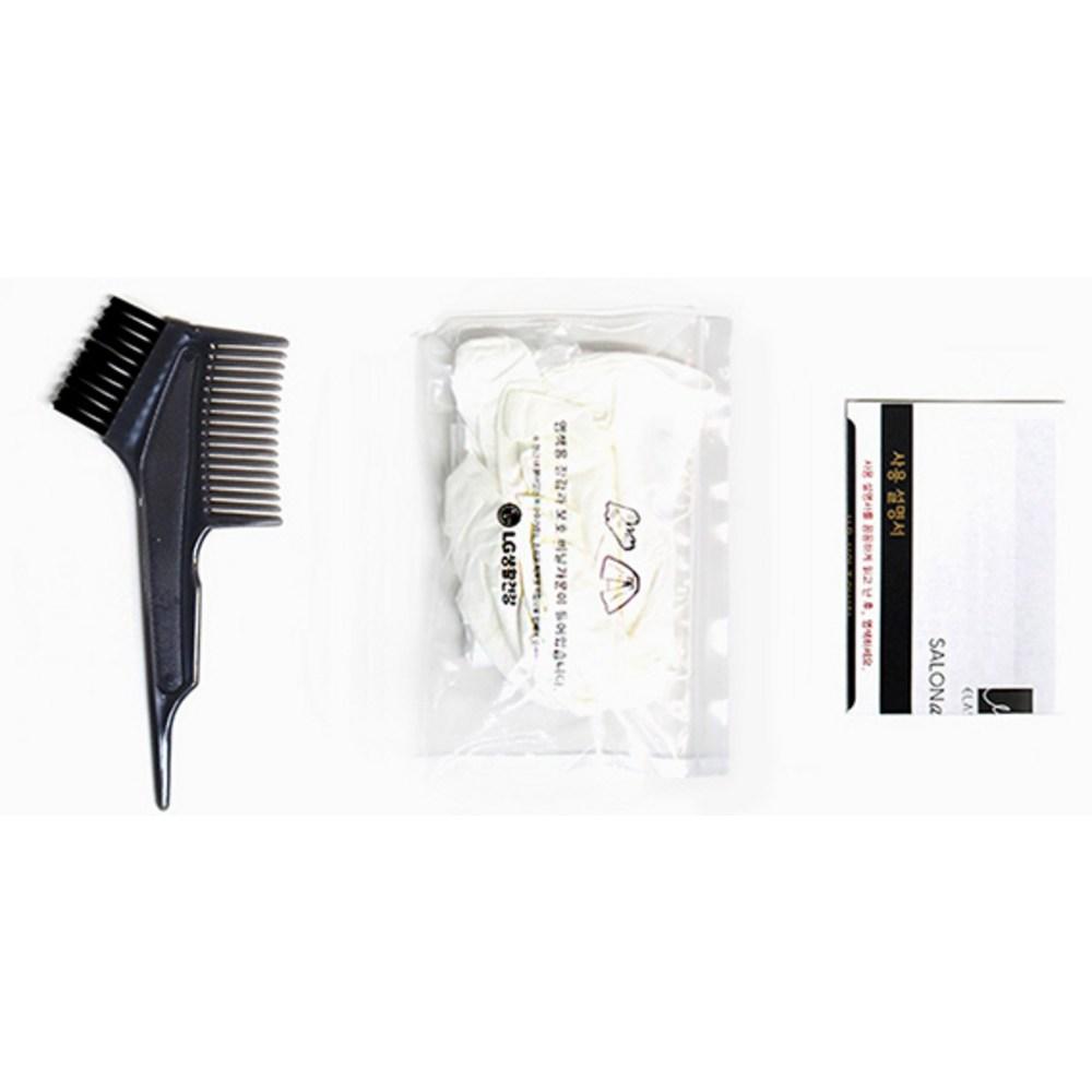 Elastine Salon De Color & Gray Hair Dyeing Cream, Light Brown, 3 Packs