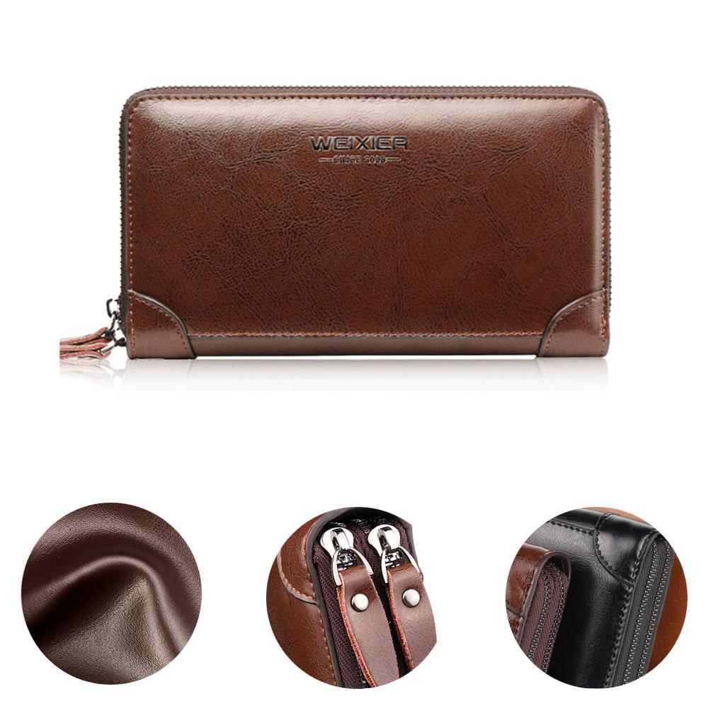 Мужская сумка- кошелек с отделами для телефона, денег и карт