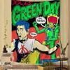 GGreen DDay American Idiot DIY Wall Tapestry Hanging Tarot Hippie Wall Rugs Dorm Home Decor