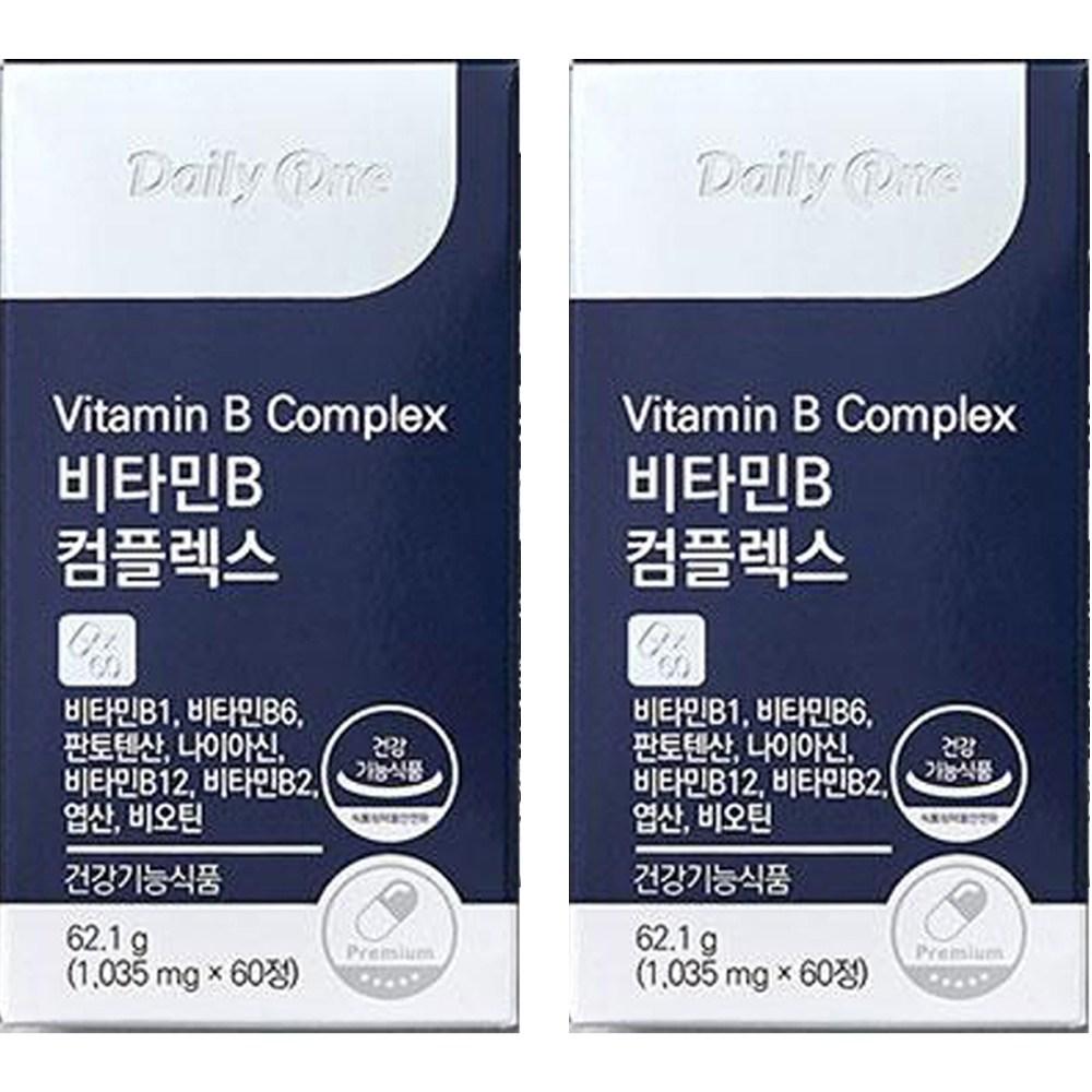 Daily One Vitamin B Complex 60 Tablets 2 pcs