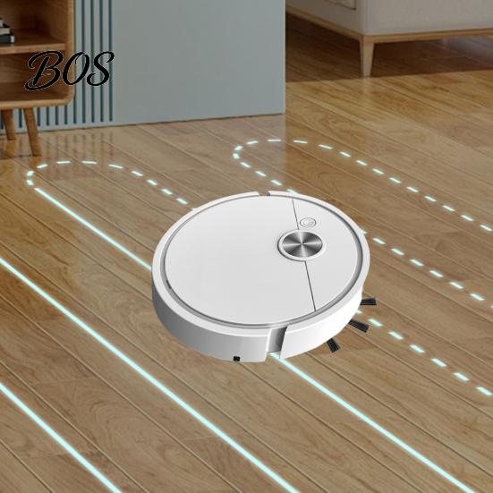 Pet Hair Remover Car Vacuum Mini Robot Cleaner, 3 in 1 Sweeping Mopping Robotic Vacuum, Floor Cleaner Slim Cordless Self Charging Mop for Home