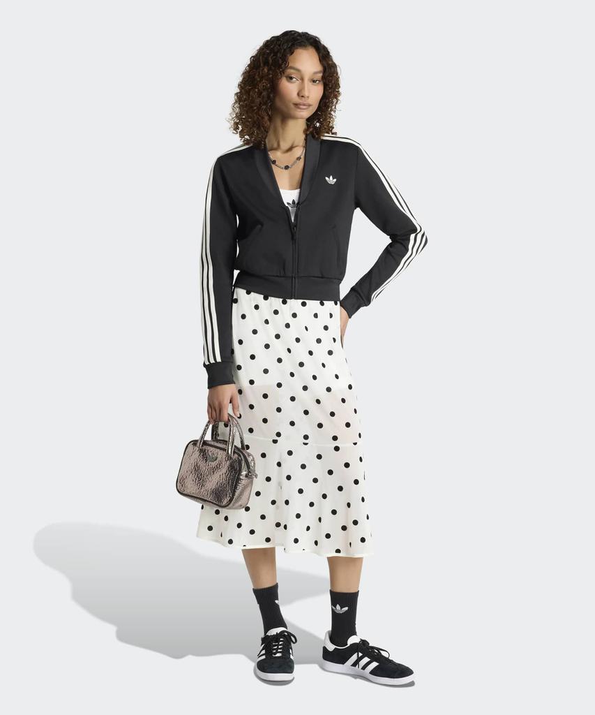 ADIDAS Sheer Polka Dot Skirt - White / Kv1176