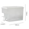 Cold Kettle Water Container Beverage Dispenser with Faucet Refrigerator Iced Cold Kettle Home Large
