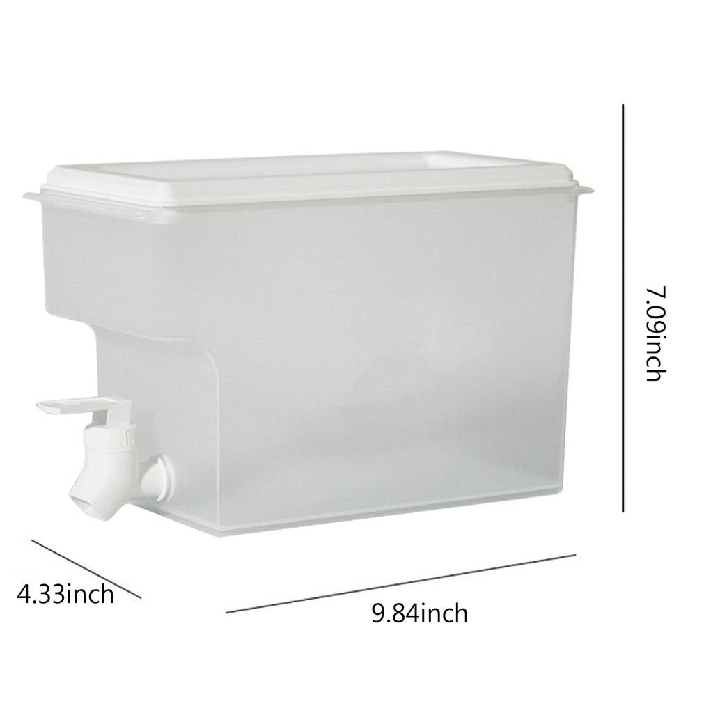 Cold Kettle Water Container Beverage Dispenser with Faucet Refrigerator Iced Cold Kettle Home Large