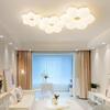 Свет для гостиной Потолочный светильник Полный спектр Защита глаз Креативные цветы Свет для детской комнаты Кремовый бриз Теплый и романтический свет для спальни