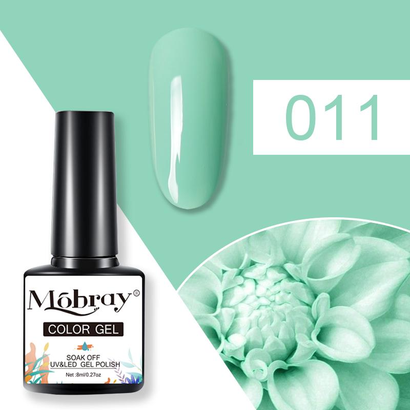 Mobray 80 цветов гель-лак для ногтей 8 мл полупостоянный гель-лак замачиваемый УФ-гель для дизайна ногтей