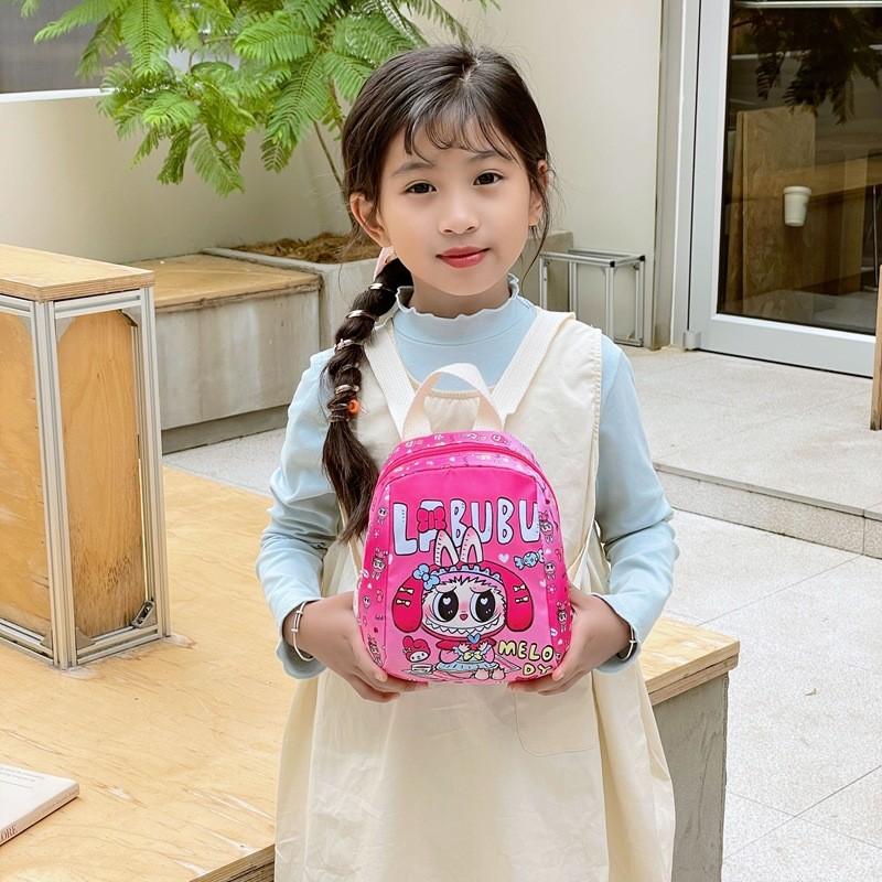 Rocket Cute Astronaut Octopus Cartoon Pattern Children Backpack Mini