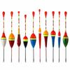 10PCS Oval-shaped Fishing Float Foam Fishing Slip Float Portable Fishing Bobber  Trout Fishing