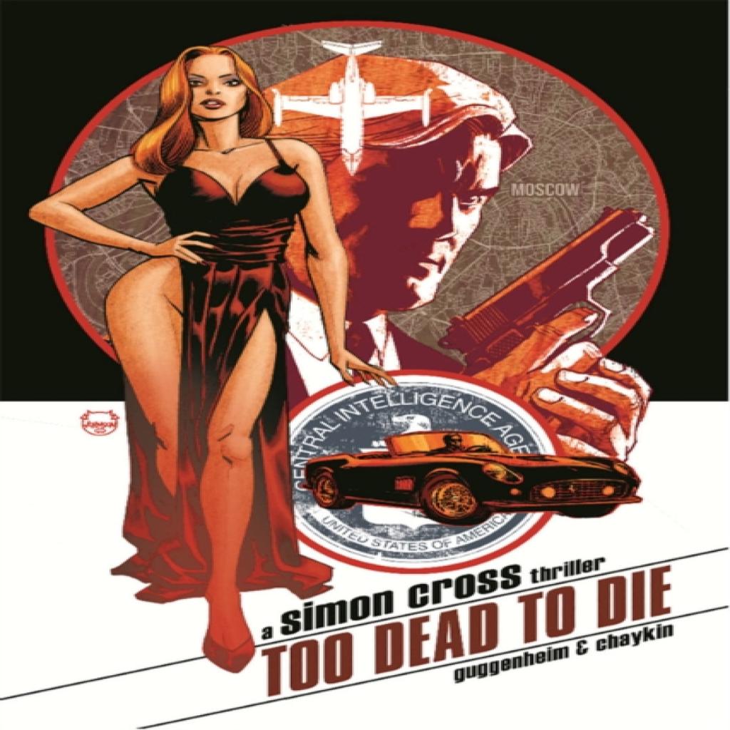 Too Dead to Die A Simon Cross Thriller by Marc Guggenheim Paperback Book 9781534324510