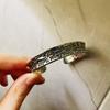 Ретро резной браслет-граффити для мужчин и женщин, сплав цинка, панк, готика, регулируемый браслет, дизайнерский циркон, унисекс аксессуары, подарок
