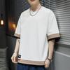 Летняя мужская футболка Fashion Brother Printed Retro Casual Short-sleeved T Shirt Men's Tops