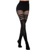 Черные шелковые чулки Сексуальные сетчатые носки Женские колготки