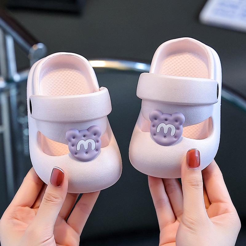 Унисекс пляжные сандалии для младенцев и малышей - Летняя обувь с отверстиями