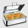 Электрическая изоляционная печь для гостиничного завтрака Плита для шведского стола с квадратной столешницей Гидравлическая плита для шведского стола из нержавеющей стали