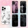 Готический кокетливый киберсигилизм Чехол для телефона Для iPhone 16,15,14,13,12,11 Plus,Pro,Max,XR,XS,Plus,E,SE4,Mini Прозрачный чехол