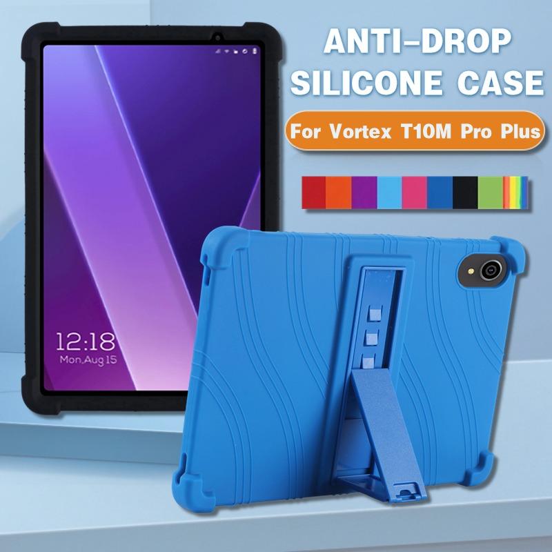 For Vortex T10M Pro Plus 10.1 Inch Tablet Shockproof Cover Baken D10A 10.1 Inch Soft Silicon Stand Adjustable Protective Shell