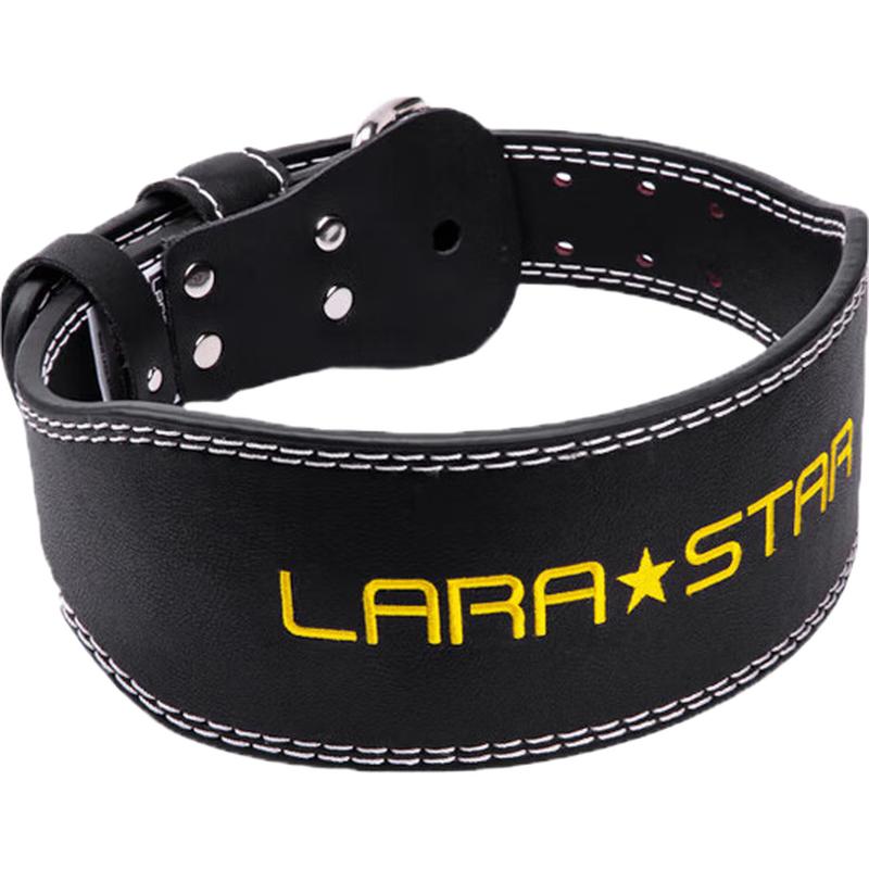 Профессиональный кожаный пояс для тяжелой атлетики Laura Star