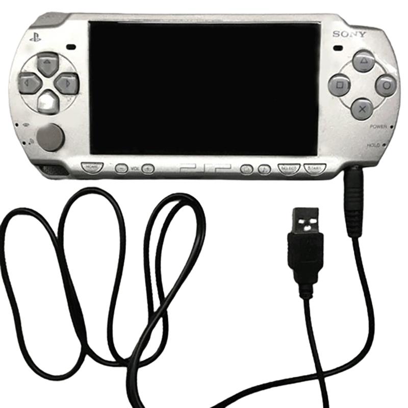 5 В USB-кабель для зарядки PSP 1000 2000 3000, кабель для зарядки Dc4.0, разъем для порта, кабель для зарядки, черный шнур