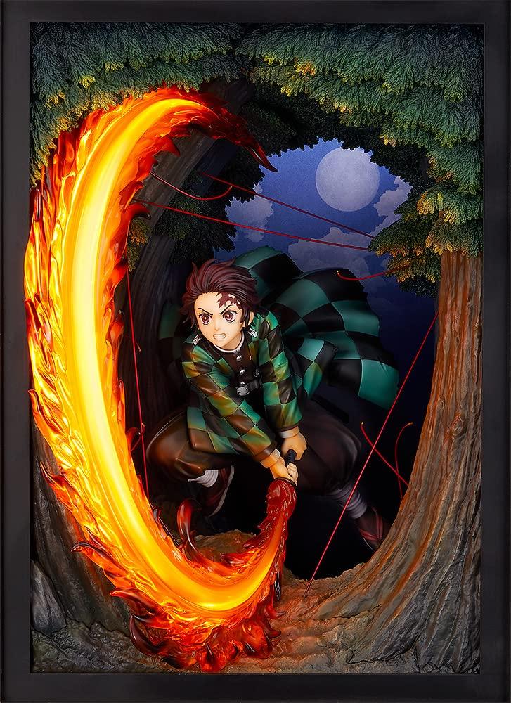 Good Smile Company Demon Kimetsu No Yaiba Kamado Tanjiro Hinokami Kagura Enbu Plastic Painted Complete Figure Slayer Non-scale