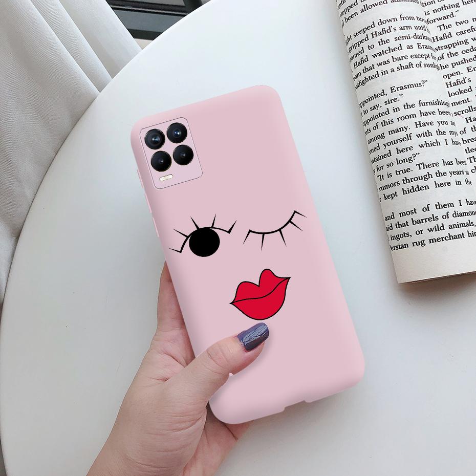 Чехол для Oppo Realme 8 Pro Милый Расписной ТПУ Силикон Ударопрочный Мягкий Задняя Крышка Телефона для Realme 8 Pro Глобальная Версия 6.4" Чехол