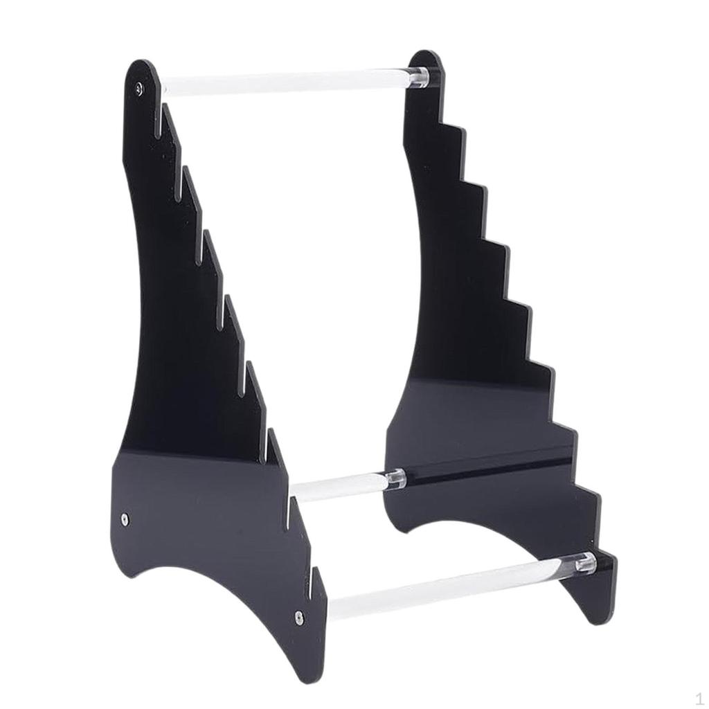 Акриловый настольный держатель для ножей, подставка для лезвия, многофункциональная настольная стойка для хранения