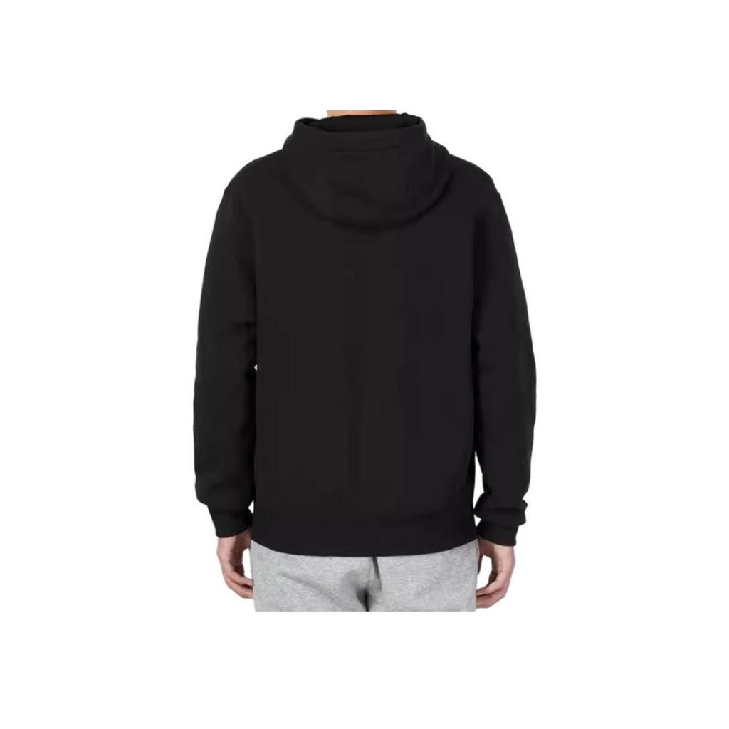 Nike Logo Embroidered Print Hooded Jacket Men Outerwear Black DX0536-010