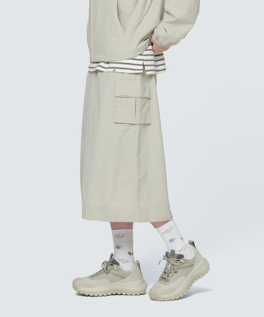 SNOWPEAK APPAREL Женская юбка-карго Cample (S24Fwcsk17) Светло-бежевый