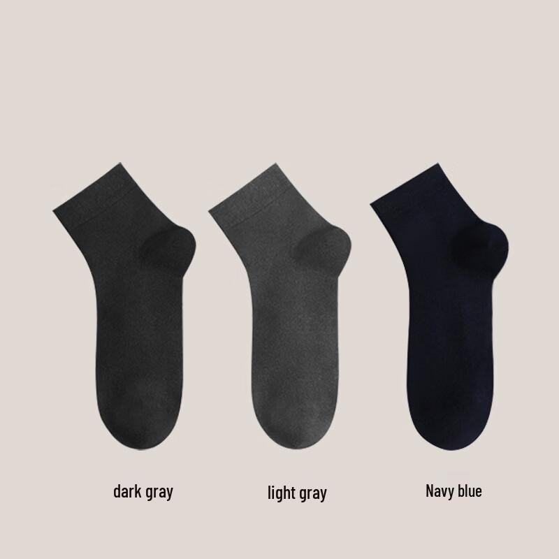 LangSha Thin Breathable Anti-Odor Mid-Calf Cotton Socks