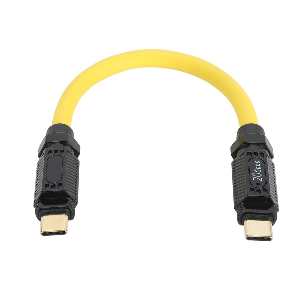 Удлинительный кабель типа C с поддержкой PD3.1 140 Вт, быстрая зарядка, 20 Гбит/с, высокоскоростной HD 8K 60 Гц, тип C - тип