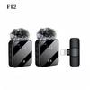 F11 Wireless Lavalier Microphone F16: Three-in-One Noise Reduction Mic for Mobile & Live Streaming