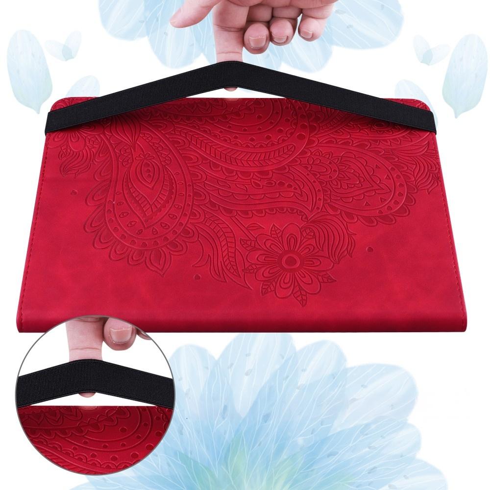 Case for Xiaomi Redmi Pad SE 11", Flowers, red