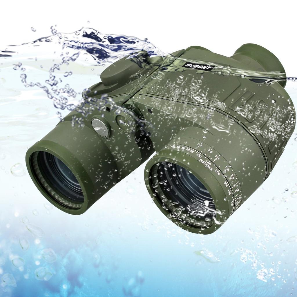SVBONY SV27 7x Marine Navigation High IPX7 Binoculars with Adjustable Ideal for and Nature Observation Binoculars, 50mm, Telescope, Magnification,