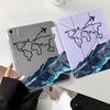 Чехол-подставка Aircraft Mountain Peak Y-Fold для планшета iPad Mini 6 7 Air 4 5 M3 M2 1 2 M4 11 дюймов Pro 2025 Pro 11-го 10-го 9-го