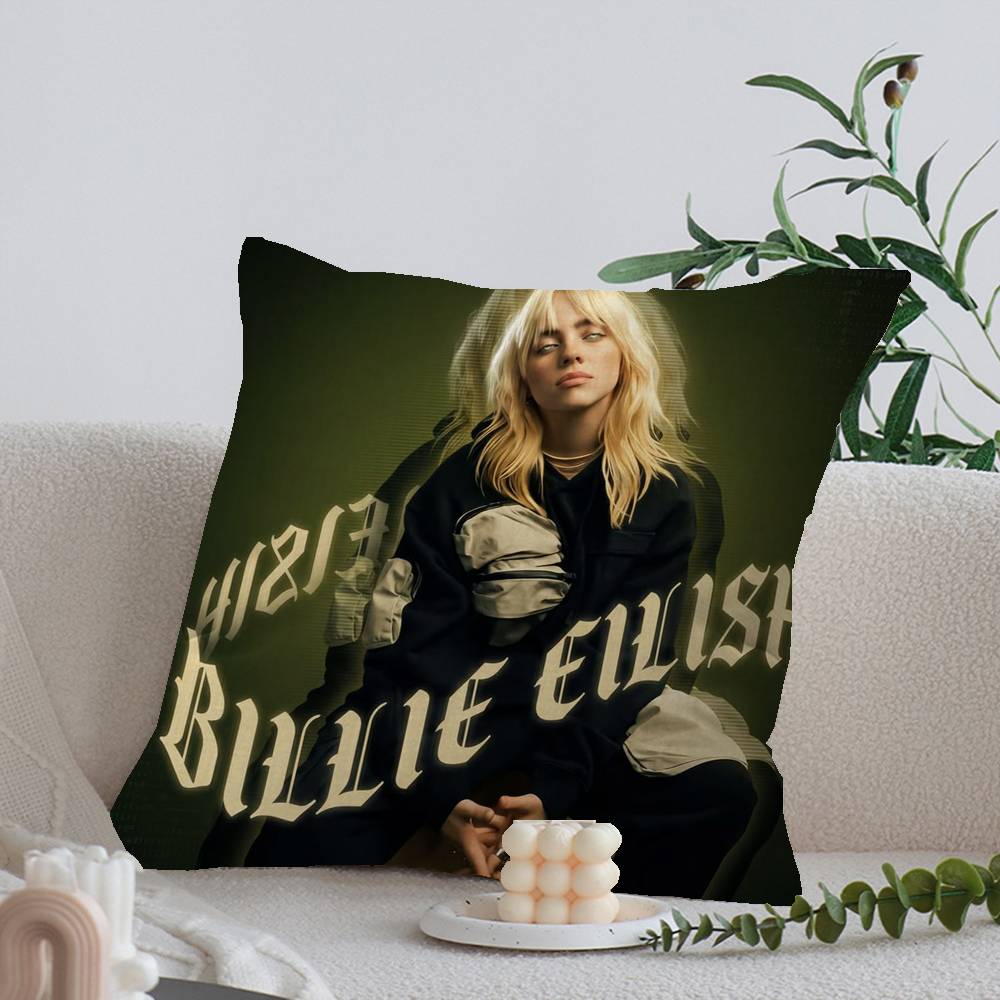 B-BillieS Singer E-EilishS Lucky Dragon pillow cover sofa cushion cover home room decoration children gift