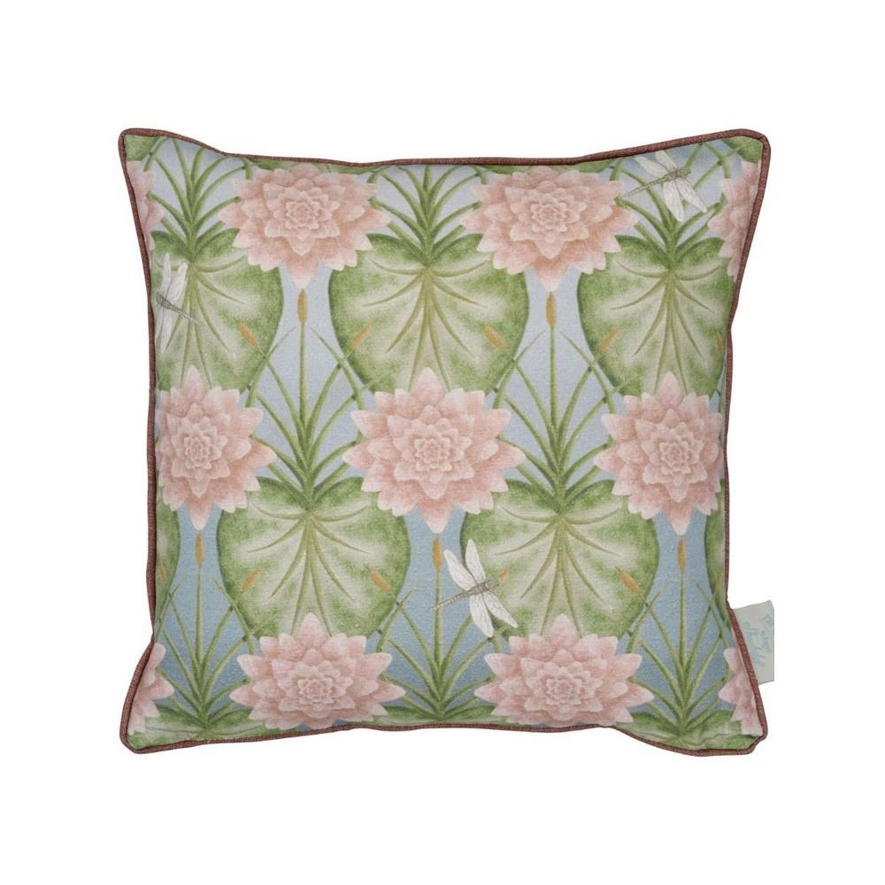The Chateau by Angel Strawbridge The Lily Garden Filled Cushion