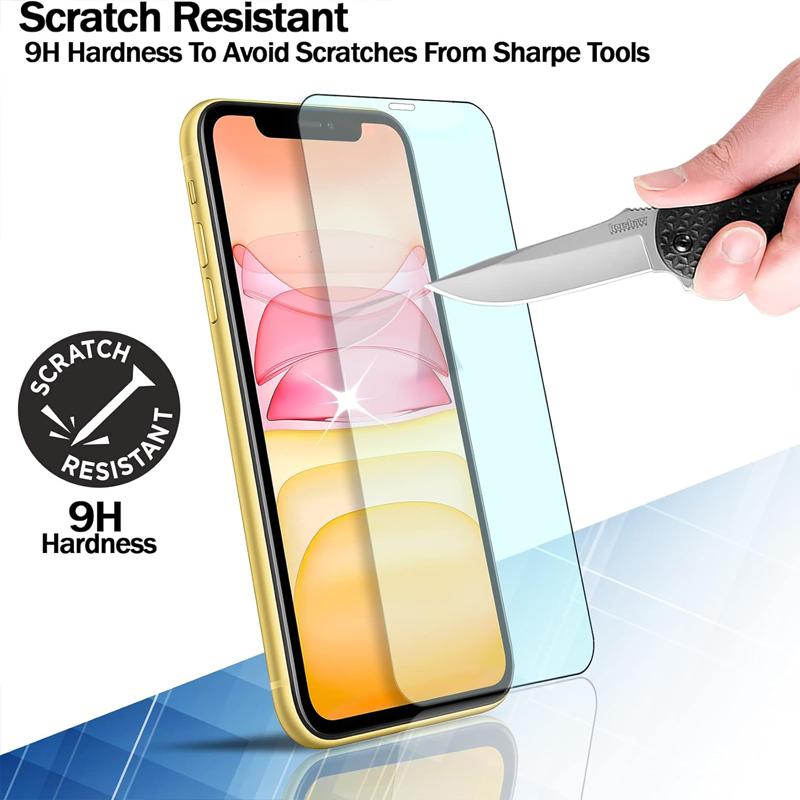 5 шт. закаленное стекло для iPhone 11 12 13 14 15 16 Pro Max мини-защита экрана для iPhone XR X XS MAX 7 8 Plus SE защитное стекло