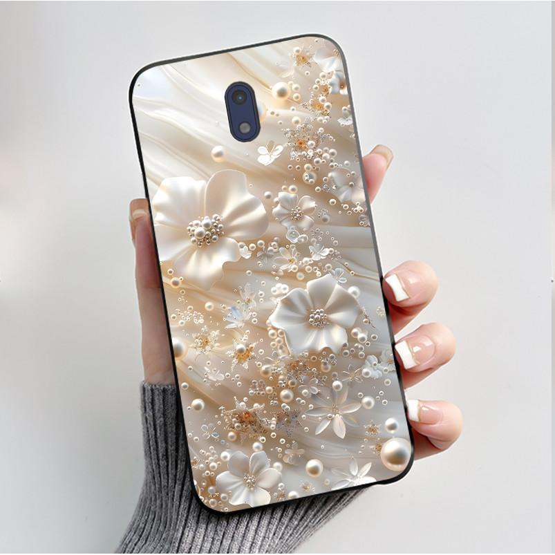 For Nokia 3 Case For Nokia 3.1 Phone Case Luxury Fashion Butterfly Flowers Soft Slim Black Silicone Back Cover for Nokia3 Casing