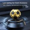 Solar Rotating Football Car Aromatherapy Diffuser Long Lasting Fragrance Scents Safe for Pregnant Women Kids