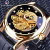 Dragon Watch Men's Fashion Casual Hollow Out Nightlight Needle Waterproof Mechanical Watch