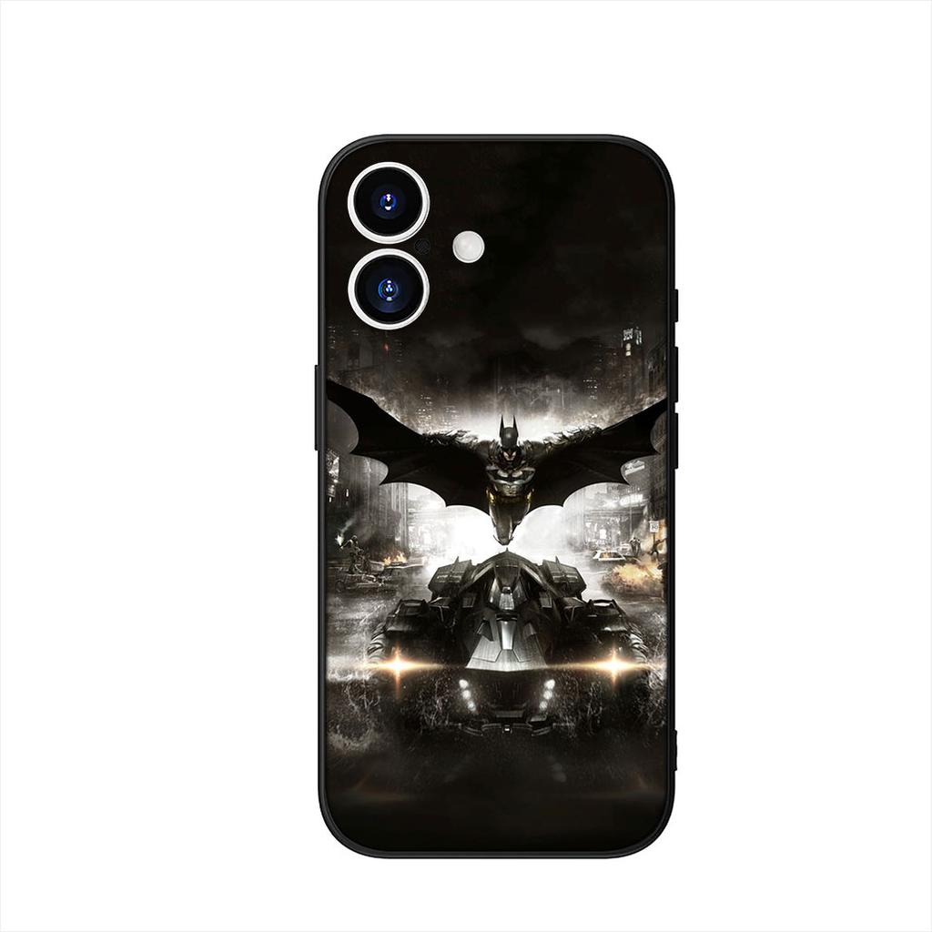 Bats Man DC Movie Batmans Phone Cover Case for Apple iPhone 16 15 14 Plus 13 12 Mini 17 Pro Max + 16E Air 16+ ProMax Casing